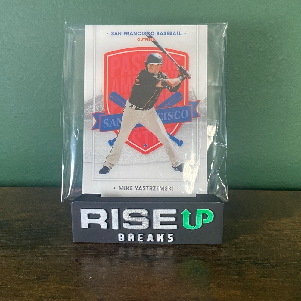 2021 Panini Chronicles - America's Pastime Mike Yastrzemski #70.